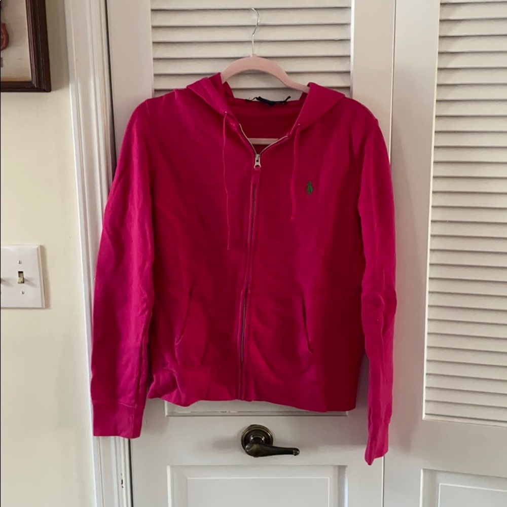 Ralph Lauren Sport Zip-Up Hoodie Sweatshirt